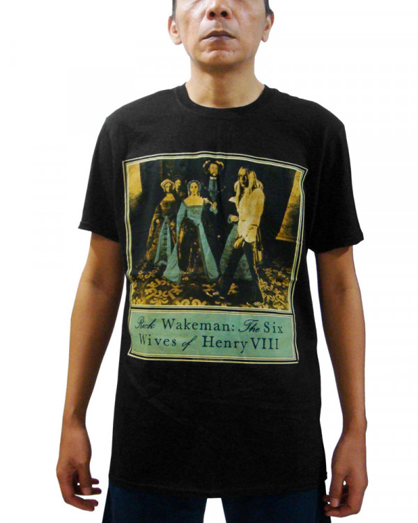Rick Wakeman - The Six Wives Of Henry VIII Black Men's T-Shirt