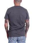 Social Distortion - Skelly Logo Charcoal Men's T-Shirt