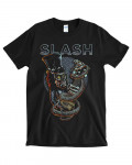 Slash - Skull Guitar Snake Black Men's T-Shirt