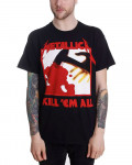 Metallica - Kill Em All Tracks Black Men's T-Shirt