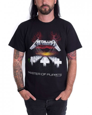 Metallica - Master Of Puppets Black Men's T-Shirt