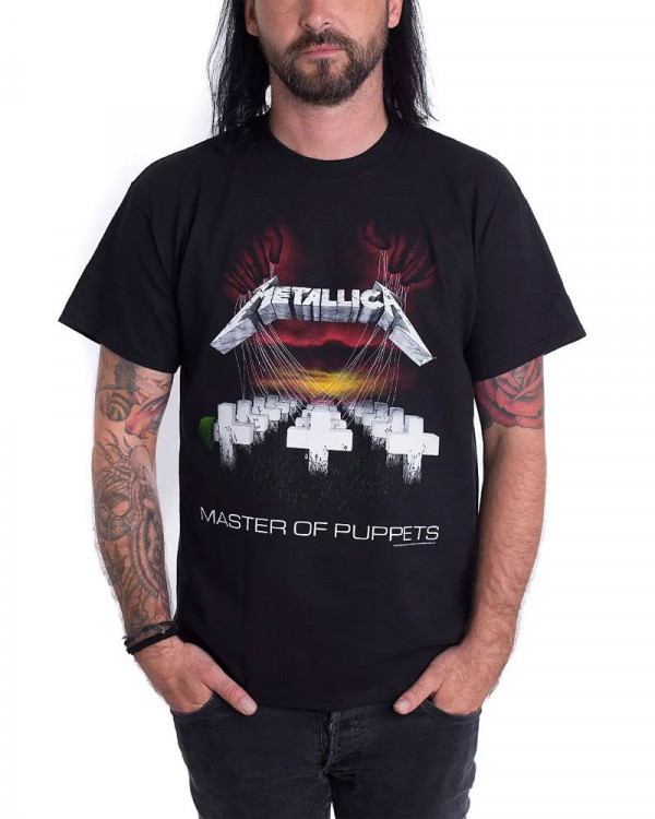 Metallica - Master Of Puppets Black Men's T-Shirt
