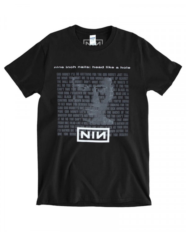 Nine Inch Nails - Head Like A Hole Black Men's T-Shirt
