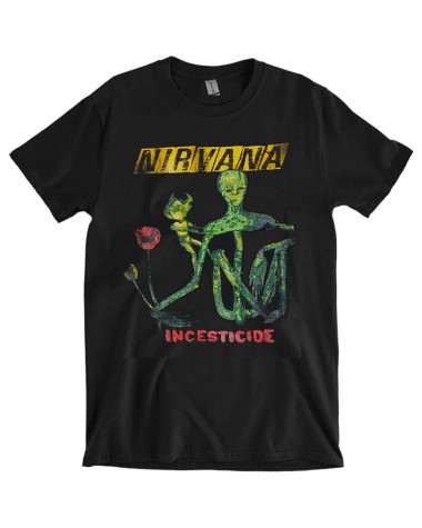 Nirvana - Reformant Incesticide Black Men's T-Shirt