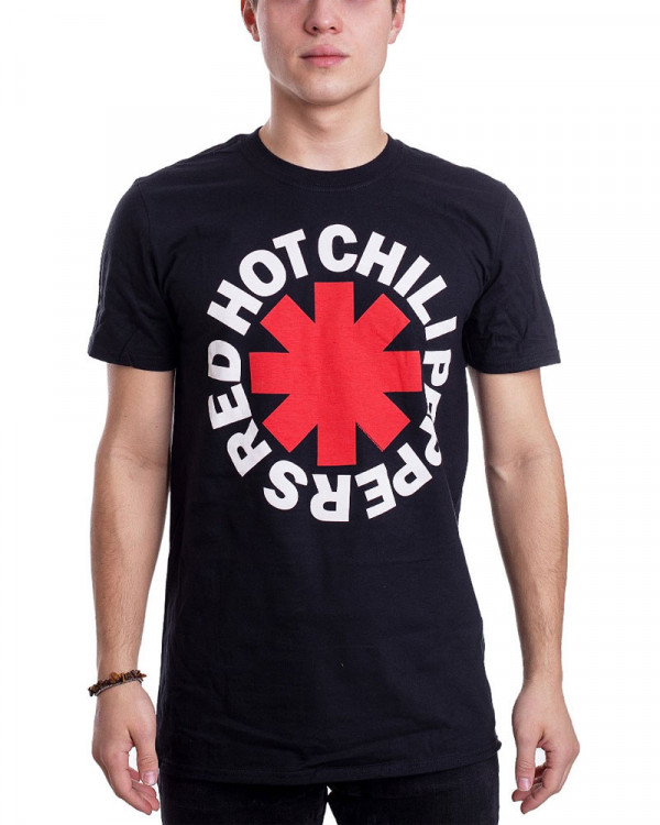 Red Hot Chili Peppers - Classic Asterisk Black Men's T-Shirt