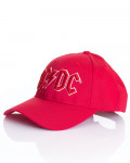 AC/DC - Red Logo Red Baseball Cap