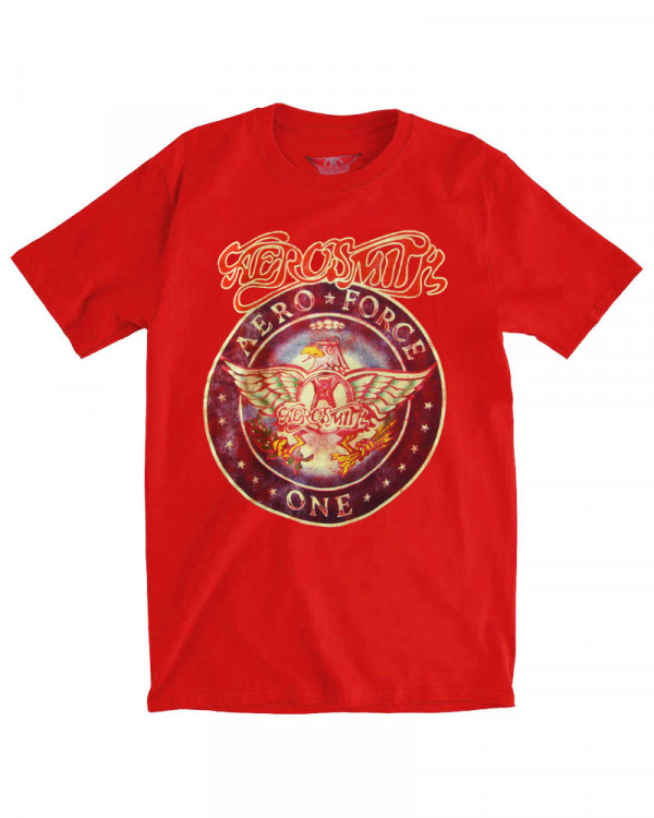 Aerosmith - Aero Force Red Men's T-Shirt