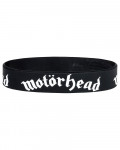 Motorhead - Logo Black Gummy Wristband