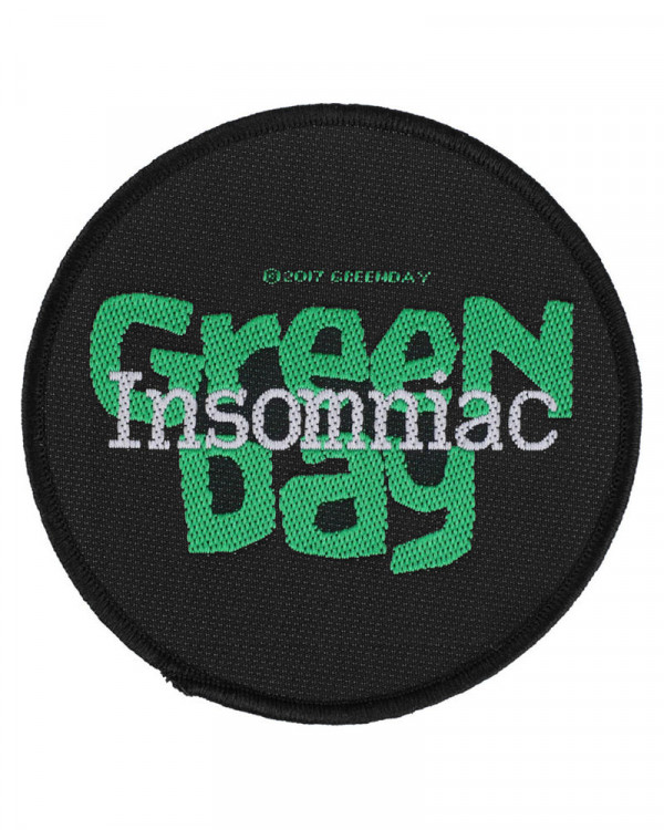 Green Day - Insomniac Woven Patch