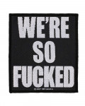 Metallica - We're So Fucked Woven Patch